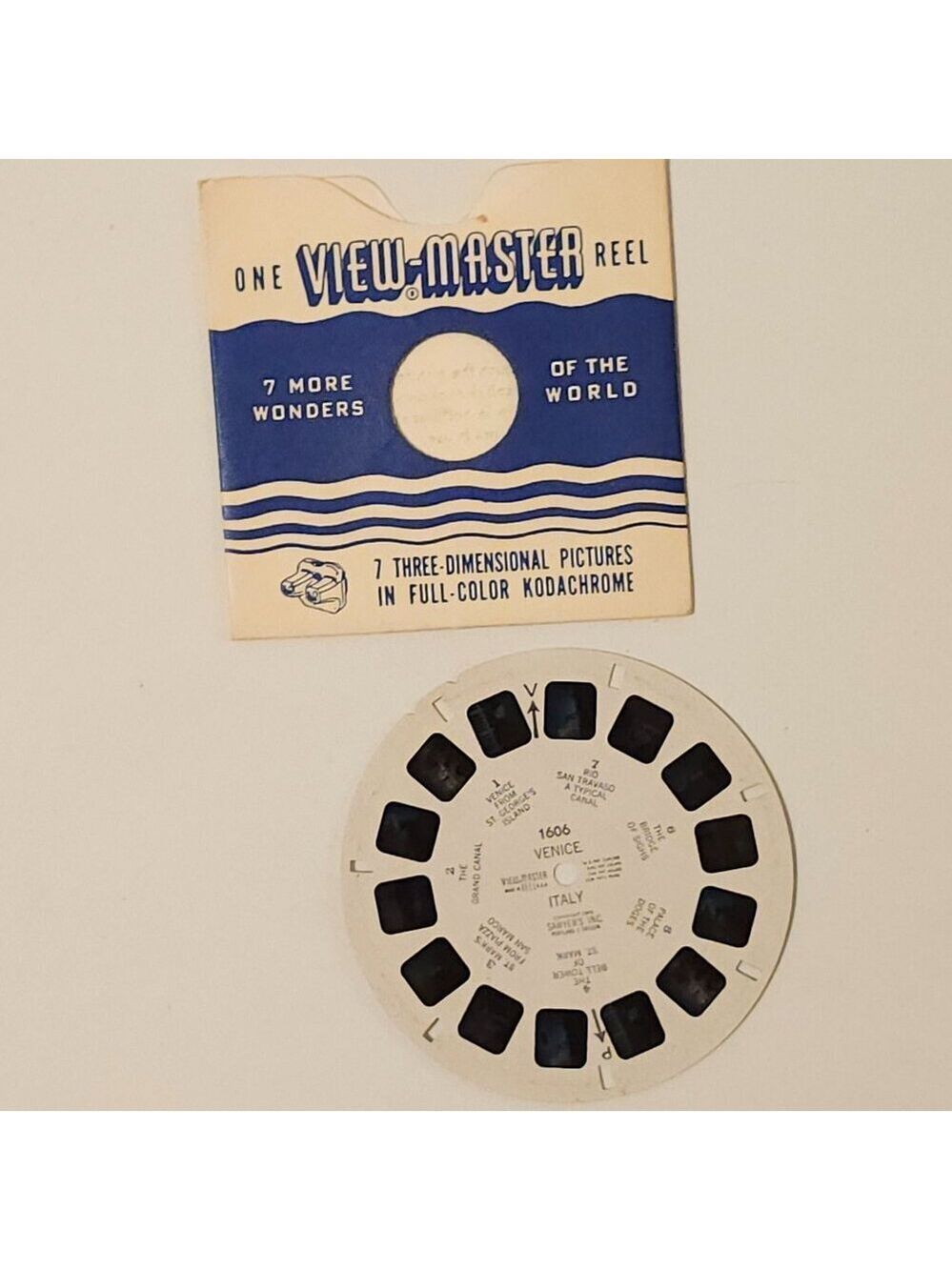VINTAGE View Master Reel VENICE Italy